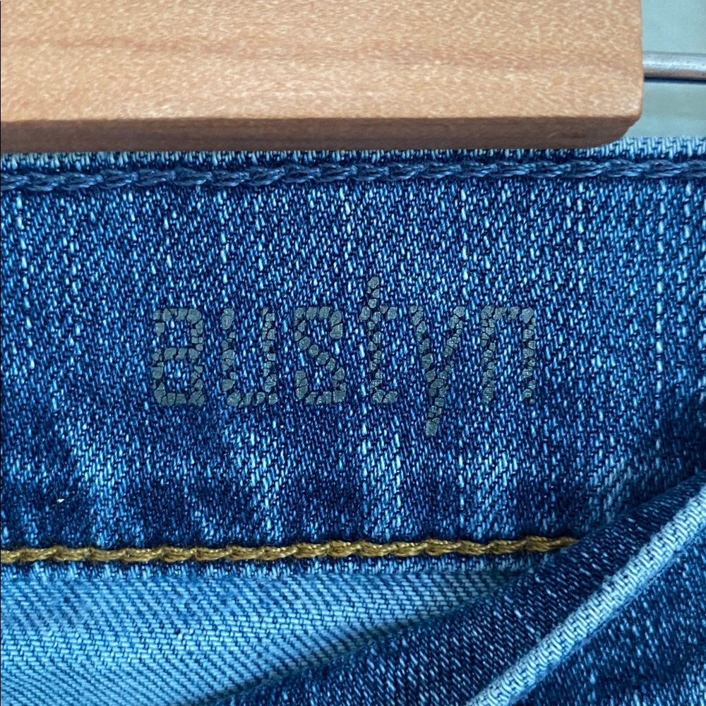 7 For All Mankind Men's Austyn Classic Blue Straight Leg Jeans Denim Size 32 - Picture 6 of 9